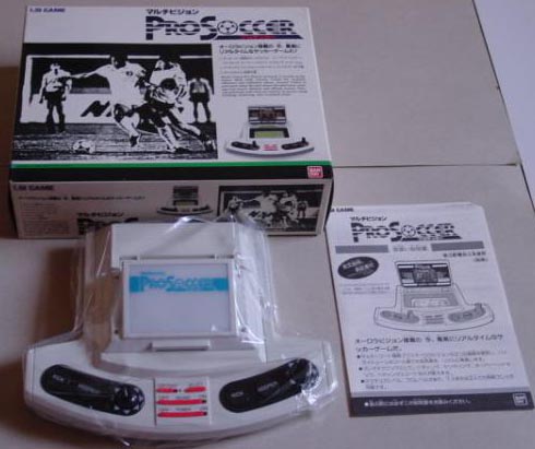 Multi Vision Pro Soccer BANDAI LSI Game Football LCD Game